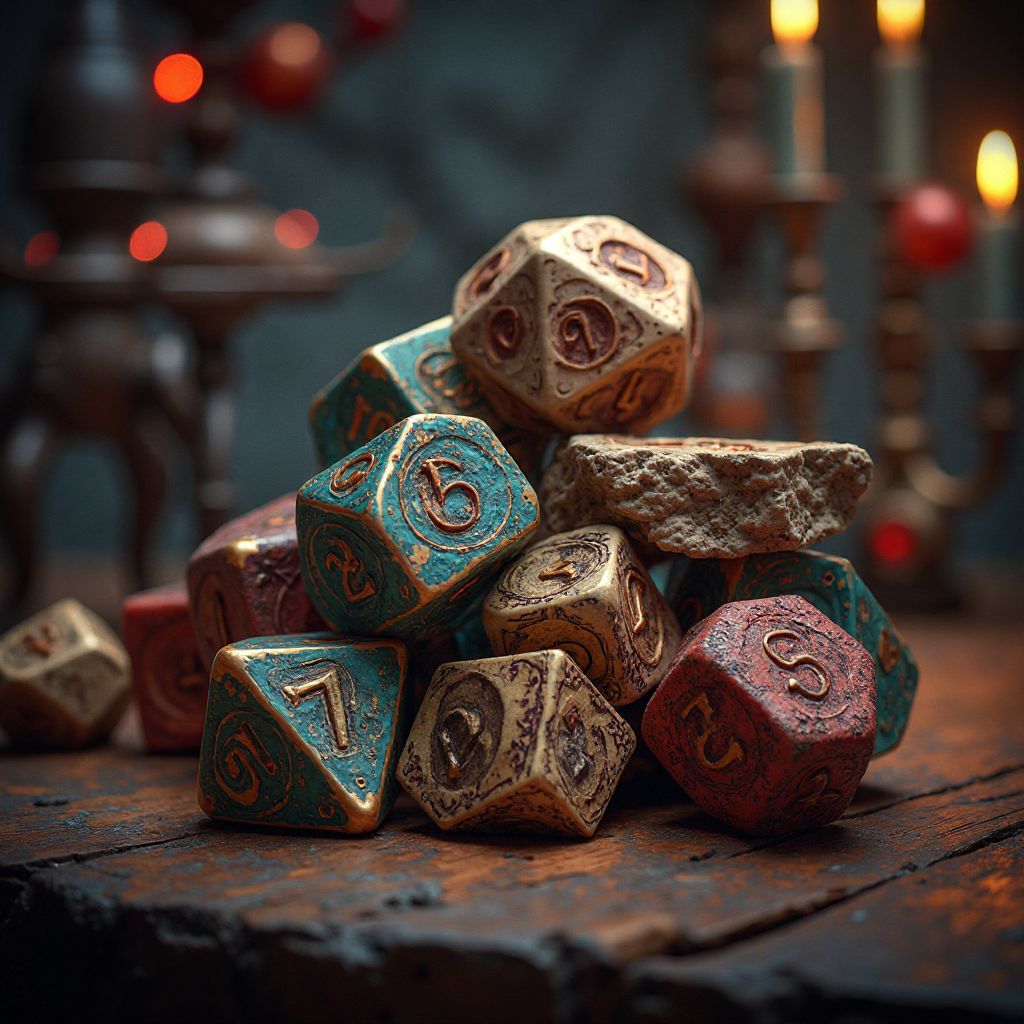 Mystery Deal Dice Slot - ambiance mystique